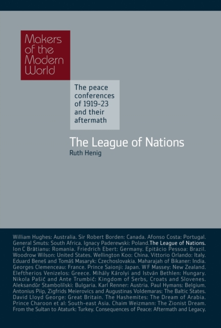 The League of Nations, Hardback Book