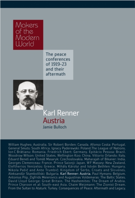 Karl Renner: Austria, Hardback Book