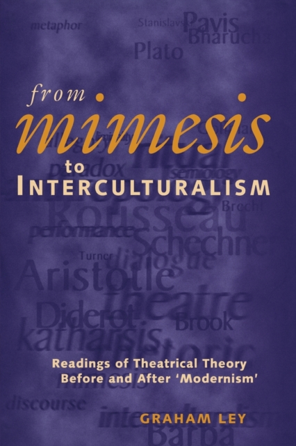 From Mimesis to Interculturalism : Readings of Theatrical Theory Before and After 'Modernism', Paperback / softback Book