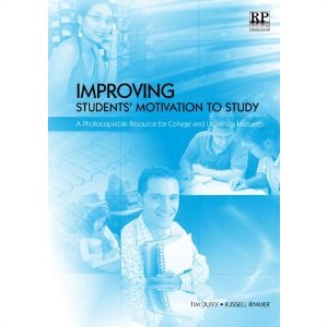 Improving Students' Motivation to Study : A Photocopiable Resource for College and University Lecturers, Spiral bound Book
