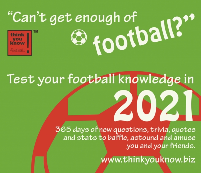 Can't Get Enough of Football Box Calendar 2021, Paperback Book