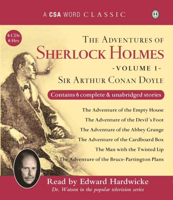 The Adventures Of Sherlock Holmes : Volume 1, CD-Audio Book