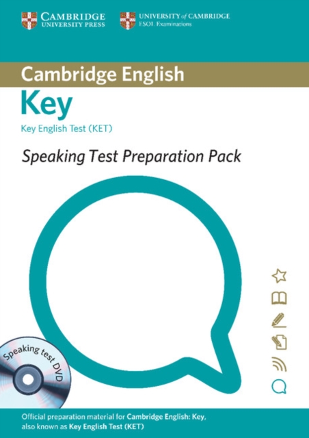 Speaking Test Preparation Pack for KET Paperback with DVD, Mixed media product Book