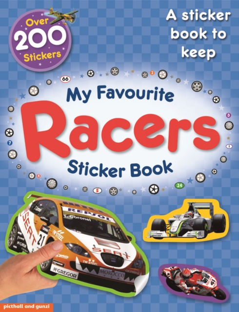 My Favourite Sticker Book: Racers, Paperback / softback Book