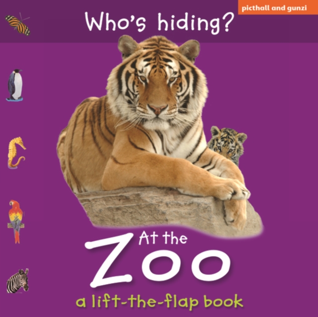 Who's Hiding? At the Zoo, Board book Book