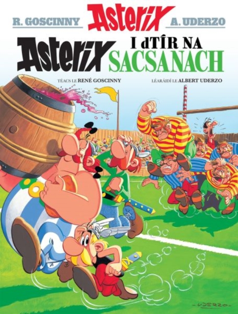 Asterix i dTir Na Sasanaich, Paperback / softback Book