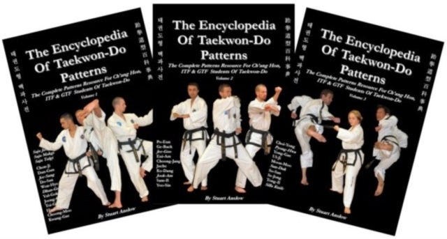 ENCYCLOPAEDIA OF TAEKWON-DO PATTERNS, 3 Volume Set, Shrink-wrapped pack Book