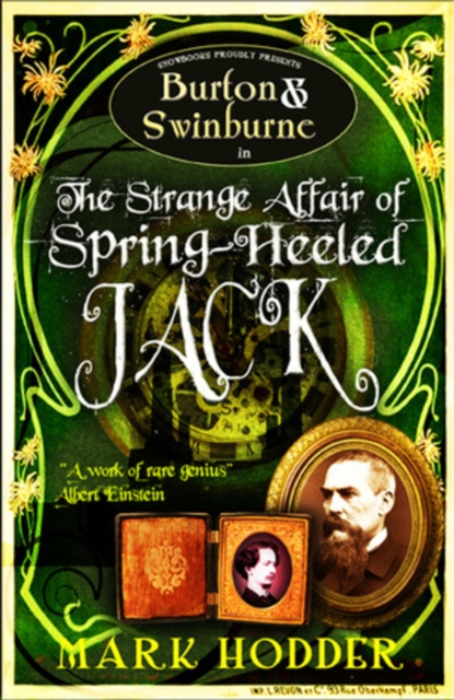 Burton and Swinburne in the Strange Affair of Spring Heeled Jack, Hardback Book