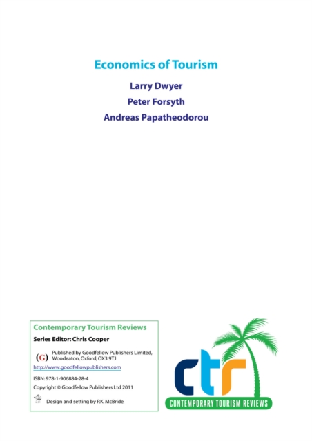Economics of Tourism, PDF eBook