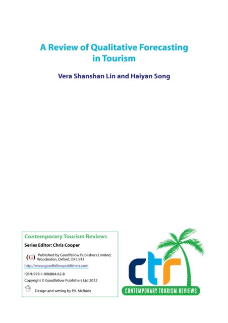 Qualitative Forecasting in Tourism, PDF eBook