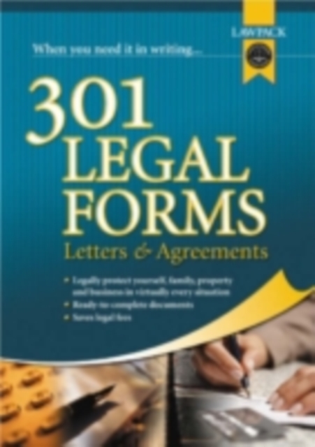 301 Legal Forms, Letters & Agreements, EPUB eBook