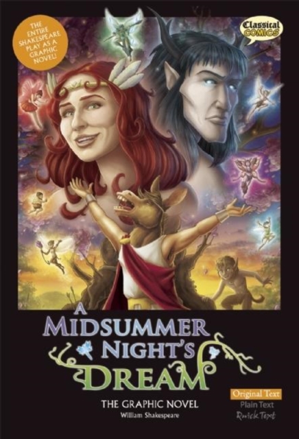 A Midsummer Night's Dream The Graphic Novel: Original Text, Paperback Book