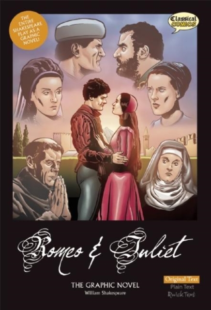Romeo and Juliet The Graphic Novel: Original Text, Hardback Book