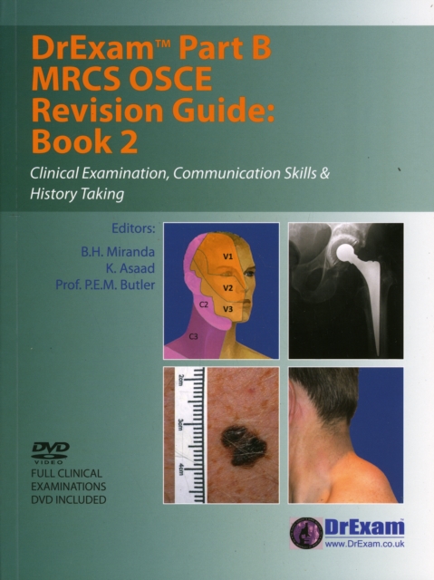 DrExam Part B MRCS OSCE Revision Guide : Clinical Examination, Communication Skills and History Taking Bk. 2, Paperback Book