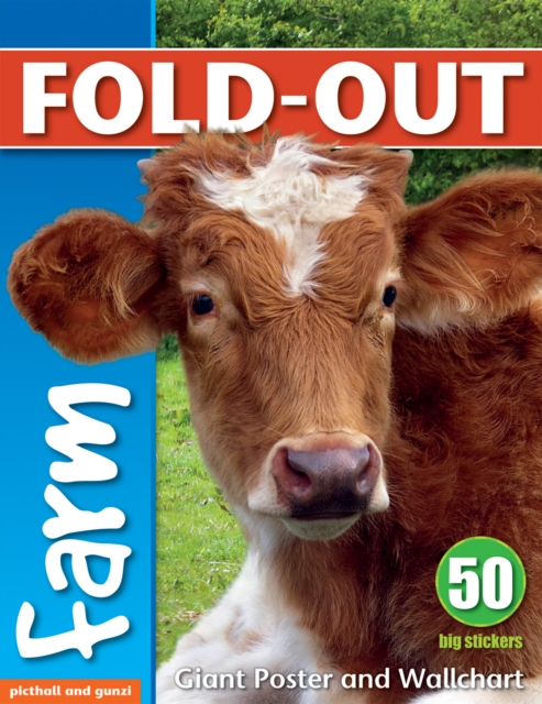 Fold-Out Farm Sticker Book, Mixed media product Book