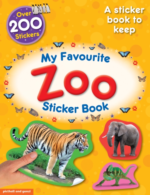 My Favourite Zoo Sticker Book, Paperback Book