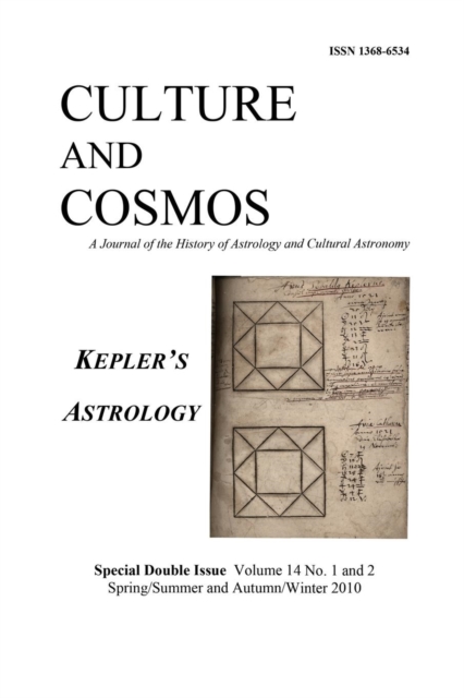 Culture and Cosmos : Kepler's Astrology, Paperback / softback Book