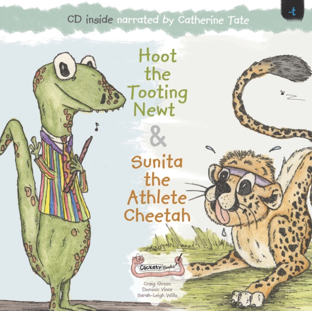 Hoot the Tooting Newt & Sunita the Athlete Cheetah, Mixed media product Book