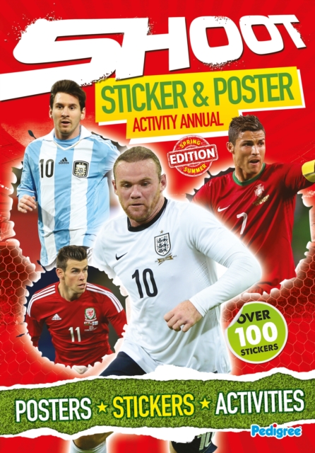 Shoot Sticker & Poster Activity Annual, Paperback Book