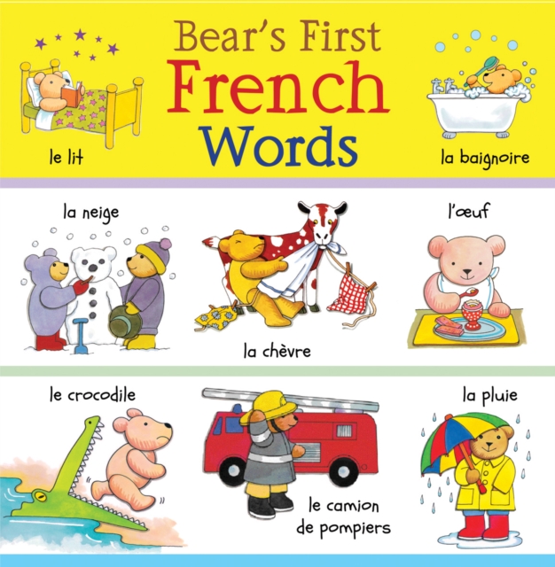 Bear's First French Words, Hardback Book