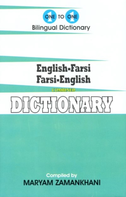 One-to-one dictionary : English-Farsi & Farsi-English dictionary, Hardback Book