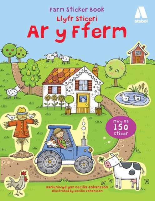 Llyfr Sticeri ar y Fferm/Farm Sticker Book, Paperback / softback Book
