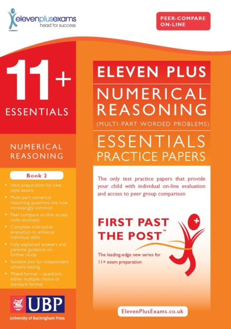 11+ Essentials Numerical Reasoning : Maths Worded Problems Book 2, Paperback / softback Book