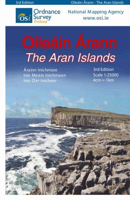 The Aran Islands, Sheet map, folded Book