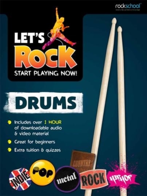 Rockschool Let's Rock Drums, Paperback / softback Book