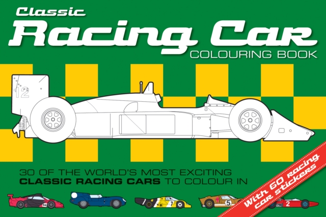 Classic Racing Car Colouring Book, Paperback / softback Book
