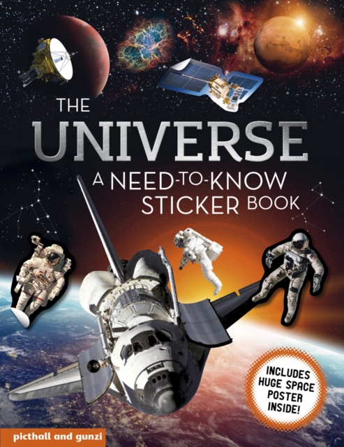 The Universe : Solar System Wallchart Poster and Sticker Book, Paperback / softback Book