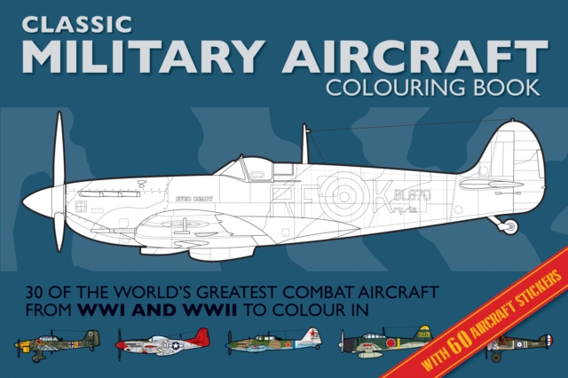 Military Aircraft Colouring Book, Paperback / softback Book