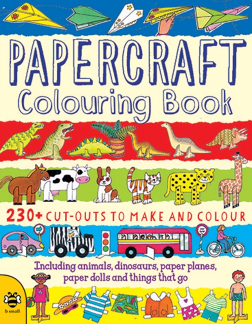 Papercraft Colouring Book, Paperback / softback Book