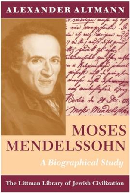 Moses Mendelssohn : A Biographical Study, PDF eBook