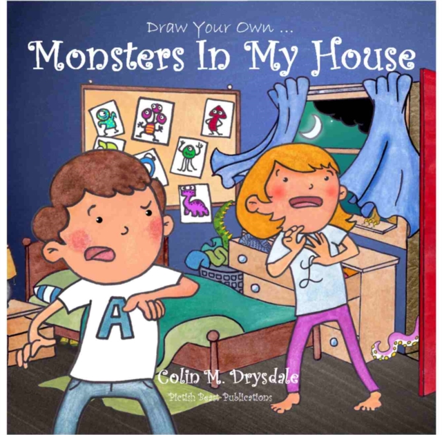 Draw Your Own Monsters In My House, Paperback / softback Book
