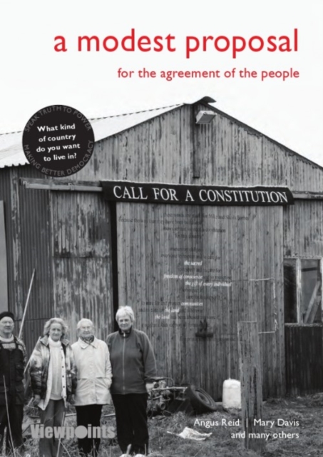 A Modest Proposal : For the agreement of the people, Paperback / softback Book