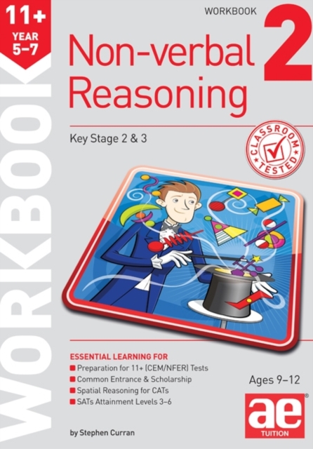 11+ Non-verbal Reasoning Year 5-7 Workbook 2 : Including Multiple-choice Test Technique, Paperback / softback Book