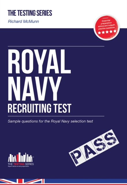 Royal Navy Recruit Test: Sample Test Questions for the Royal Navy Recruiting Test, Paperback / softback Book