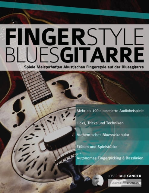 Fingerstyle Bluesgitarre, Paperback / softback Book
