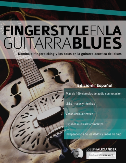 Fingerstyle en la guitarra blues, Paperback / softback Book