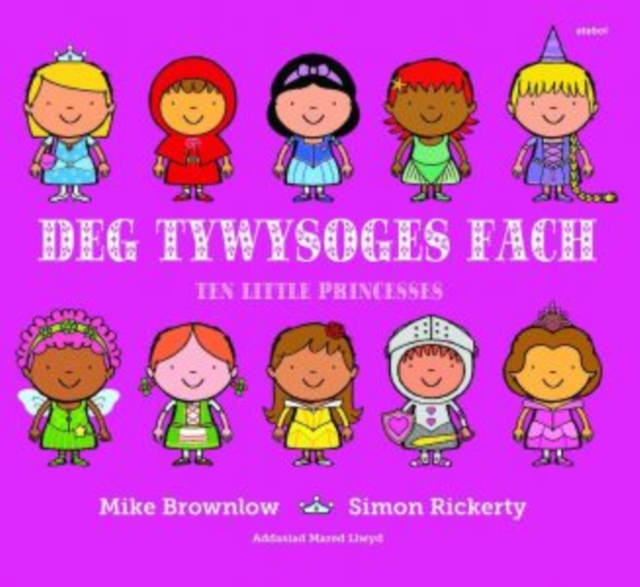 Deg Tywysoges Fach / Ten Little Princesses, Paperback / softback Book
