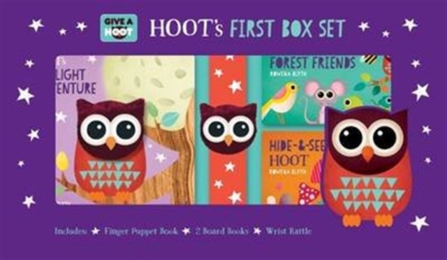Hoot's First Box Set, Mixed media product Book