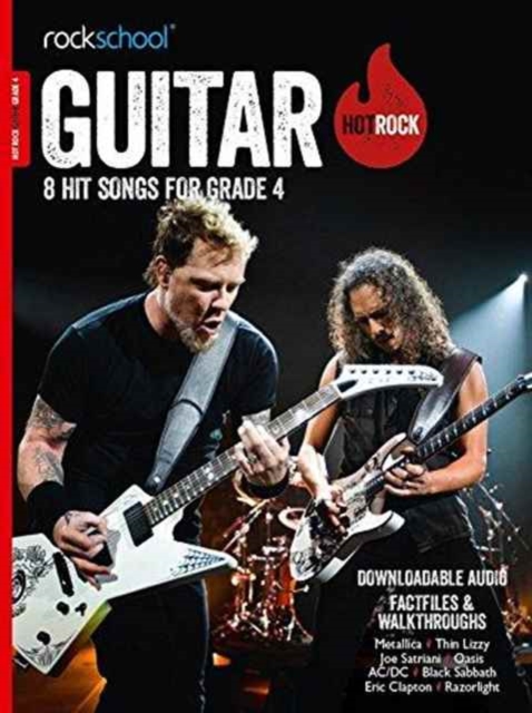 HOT ROCK GUITAR 8 SONGS FOR GRADE 4, Paperback Book