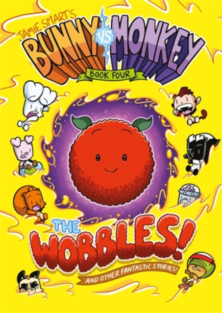 Bunny vs Monkey 4: The Wobbles, Paperback / softback Book