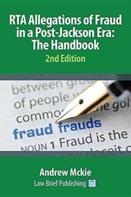 RTA Allegations of Fraud in a Post-Jackson Era: The Handbook, Paperback / softback Book
