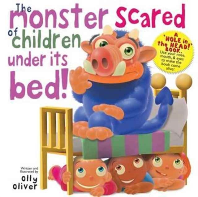 The Monster Scared of Children Under its Bed- Holed Book, Hardback Book