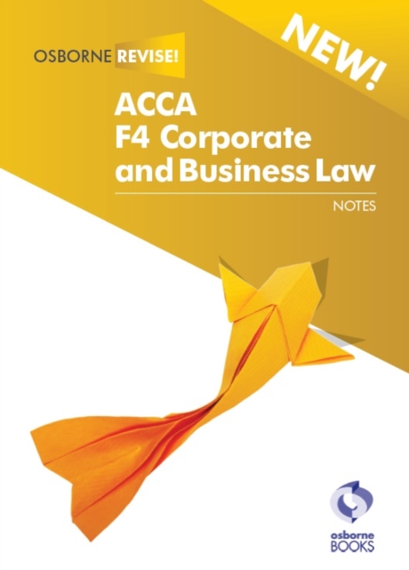 F4 CORPORATE AND BUSINESS LAW (UK), Paperback / softback Book
