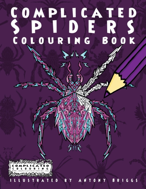 Complicated Spiders : Colouring Book, Paperback / softback Book
