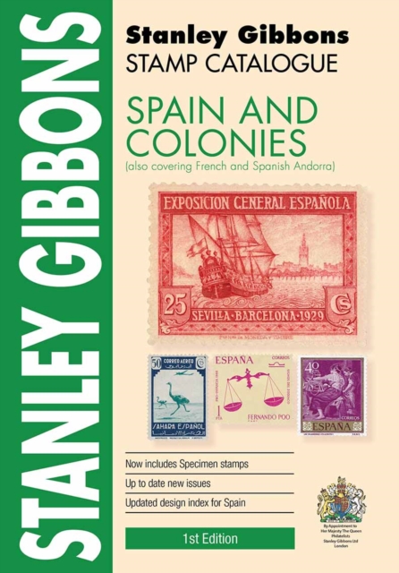 SPAIN AND COLONIES, 1ST EDITION, Paperback Book