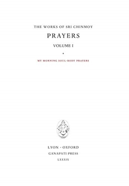 Prayers I, Hardback Book